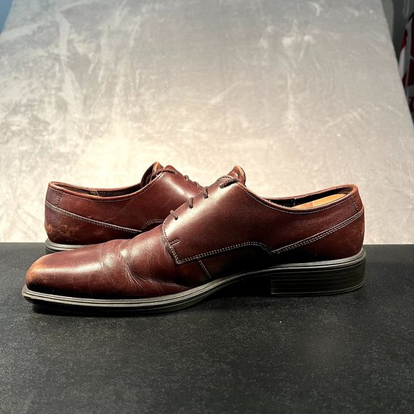 ECCO Square Toe Dress Shoes Men\'s 13 Brown Classic Dress Shoes main image 6